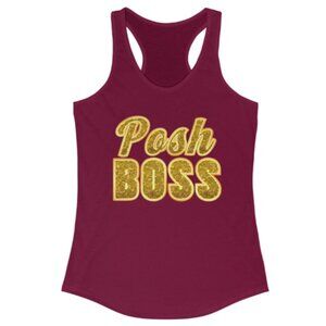 “Posh Boss” Graphic Tank Top